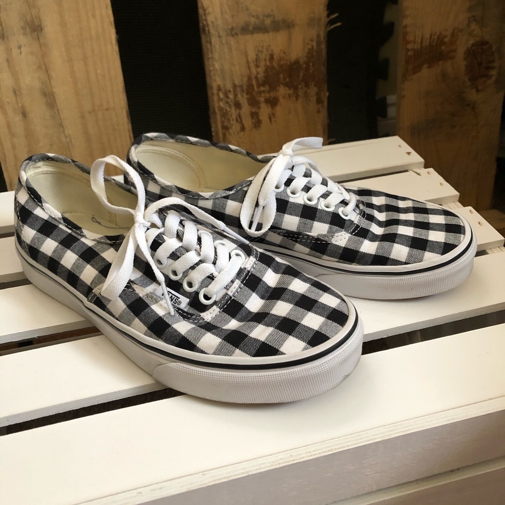 Vans gingham authentics